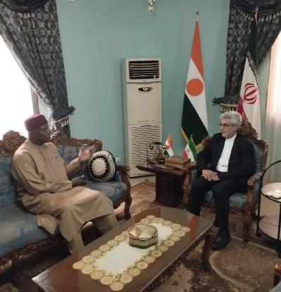 The Ambassador of the Islamic Republic of Iran met with the Ambassador of the Republic of Niger in Niamey