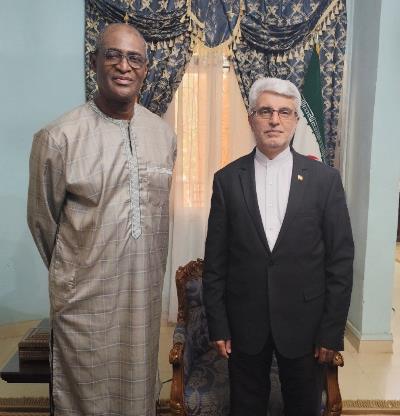 Ambassador of the Islamic Republic of Iran met with the Ambassador of Cuba in Niger