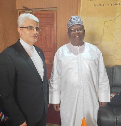 Ambassador of the Islamic Republic of Iran met with the Minister of Commerce and Industry of Niger