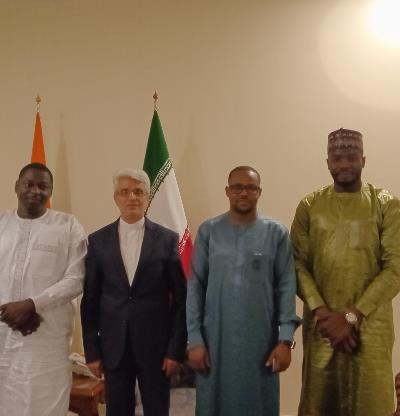 Iran Ambassador to Niger Meets with the Nigerien Buisnessmen