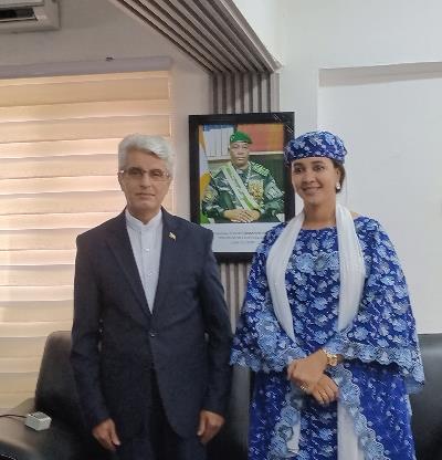 The Iranian Ambassador to the  Republic of Niger Met with the Minister of Tourism and Handicrafts